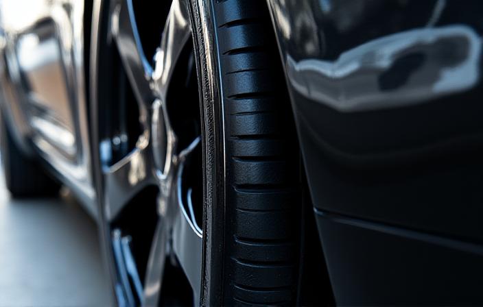 Ošetření a lesk pneumatik
